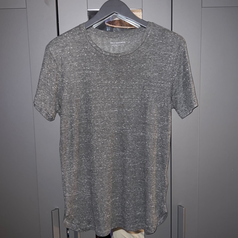 Mens AllSaints HATHAN SS Crew Size Medium.